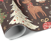 Midnight Birthday Christmas Cadeaupapier (Rol Hoek)