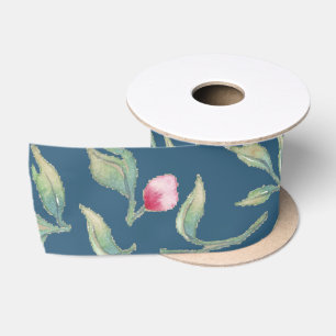 Midnight Blauwgroen Weddenschap Satin Ribbon Lint