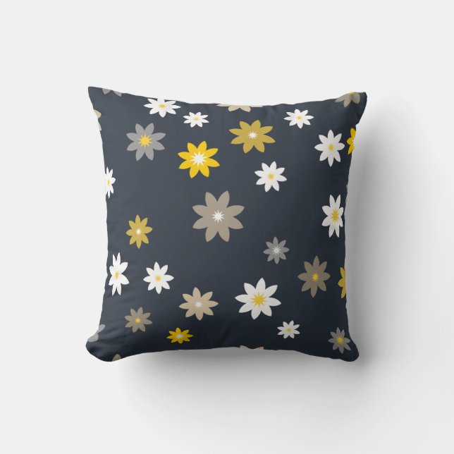 Midnight Bloom 3 Kussen (Voorkant)