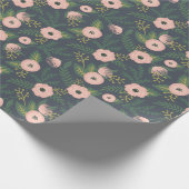 Midnight Blooms Cadeaupapier (Hoek)