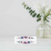 Midnight Blooms | Cartes de site web de mariage (Debout devant)