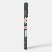 Midnight Blooms Monogram Case-Mate iPhone Case (Achterkant / Rechts)