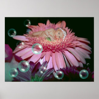 Midnight Blossom - Afdrukken Poster