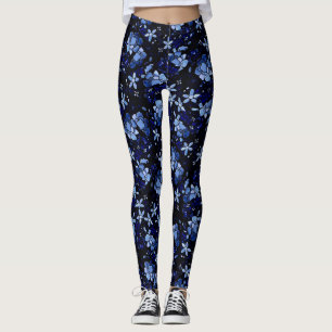 Midnight Blossom Dream Leggings