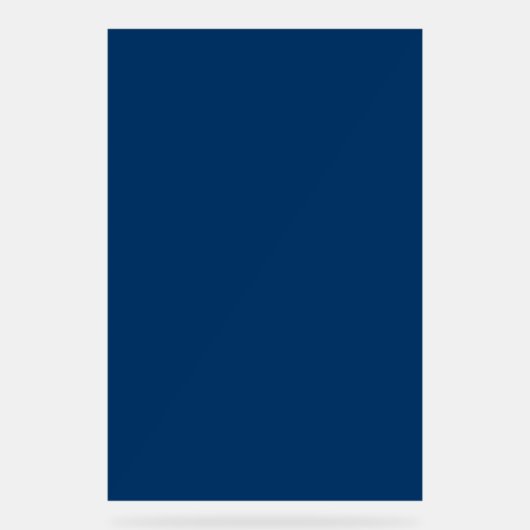 Midnight Blue Aangepast Acryl Teken – Bulk Orders Bord (Voorkant)