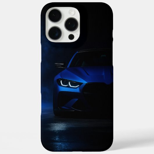 Midnight Blue Beast – GT Sport Car Street Case (Achterkant)