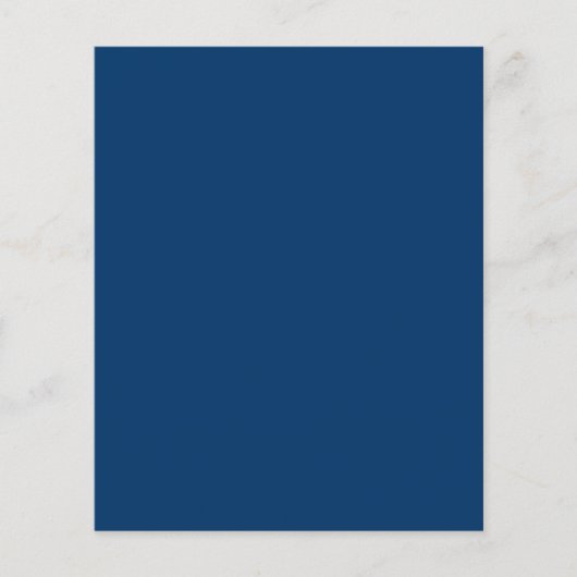 Midnight Blue Custom Flyer – Bulk & Event Bestelli (Voorkant)