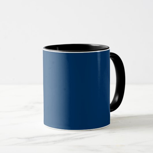 Midnight Blue Custom Mok - Bulk Bestellingen Besch (Voorkant rechts)