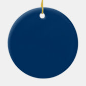 Midnight Blue Custom Ornament – Bulk Orders (Achterkant)