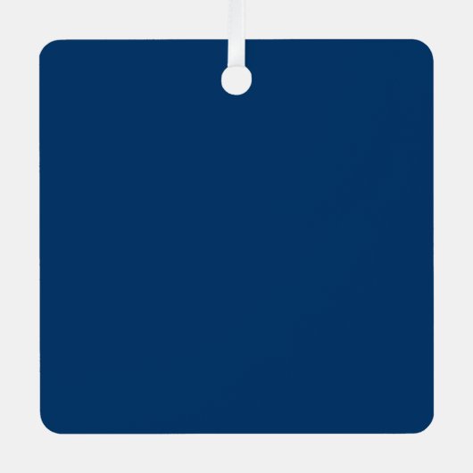 Midnight Blue Custom Ornament – Bulk Orders (Voorkant)
