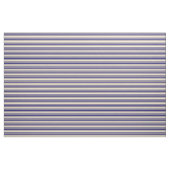 Midnight Blue en Tan Lined Pattern Stof (Fat Quarter)