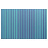 Midnight Blue en Turquoise Lined/Striped Pattern Stof (Yard (91,4 cm))