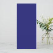 Midnight Blue Flat Kaart (Staand voorkant)