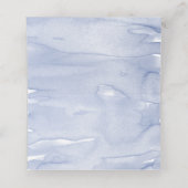 Midnight Blue Hemelse Nacht Sky Wedding (Binnenkant ongevouwen)