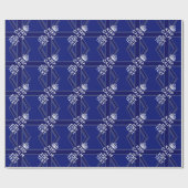 Midnight Blue Keep Calm heeft Jouw tekst Union Jac Cadeaupapier (Vlak)