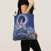 Midnight Blue Mermaid Tas (Dichtbij)