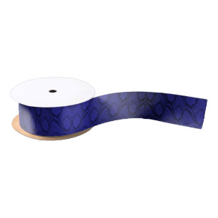 Midnight Blue Python Snake Skin Reptile Scales Lint