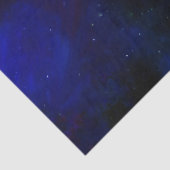 Midnight Blue Sky met sterren Tissuepapier (Detail)