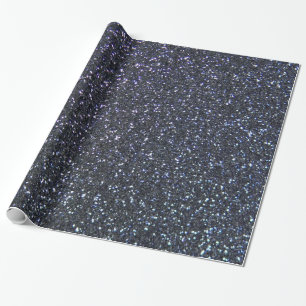 Midnight Blue Spark als stijl Cadeaupapier