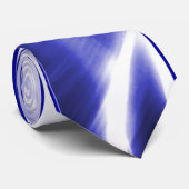 Midnight Blue Stardust Stropdas (Opgerold)