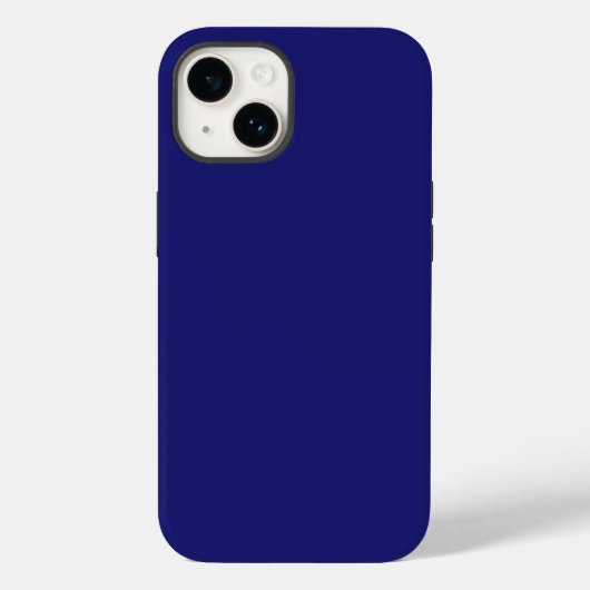 Midnight Blue Tough iPhone 14 Hoesje (Achterkant)