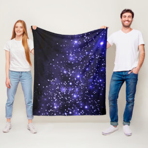 Midnight Blue Twilight Fleece Deken