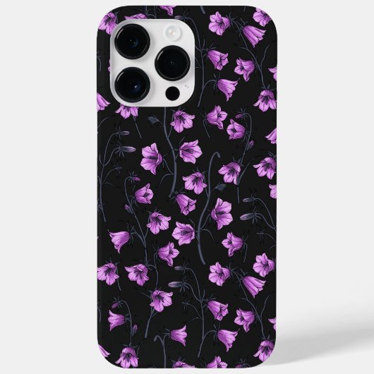 Midnight Bluebells, Harebells, Bellbloemen 2 Case-Mate iPhone Case (Achterkant)