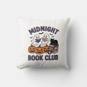 Midnight Book Club Halloween leesontwerp_1 Kussen