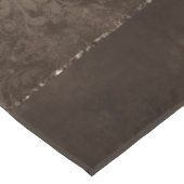 Midnight Bronze Romance | Satiny Grunge Damask Tafelkleed (Gekanteld)