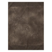 Midnight Bronze Romance | Satiny Grunge Damask Tafelkleed (Voorkant)