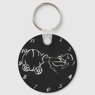 Midnight Carriage zwarte Sleutelhanger