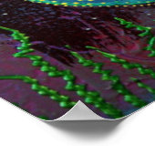 Midnight Chameleon Poster (Hoek)