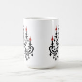 Midnight Chandelier – simple, moody, and evocative Koffiemok (Center)