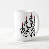 Midnight Chandelier – simple, moody, and evocative Koffiemok (Voorkant rechts)