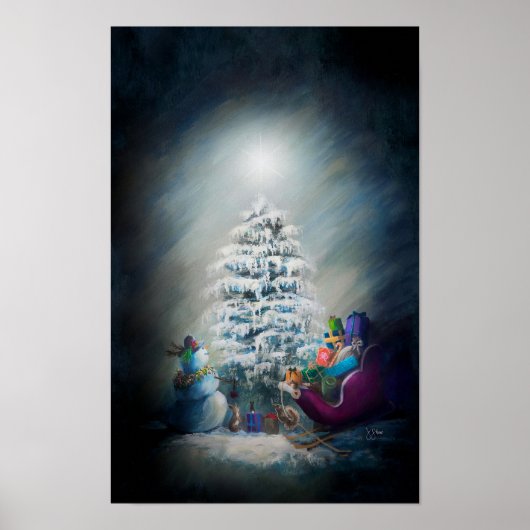 Midnight Christmas 11 x 17 Poster (Voorkant)