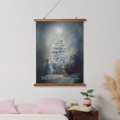 Midnight Christmas Hangend Wandkleed (Slaapkamer)