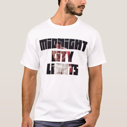 Midnight City-lampjes T-shirt (Voorkant)