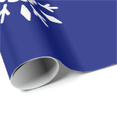 Midnight Clear - Snowflakes Cadeaupapier (Rol Hoek)