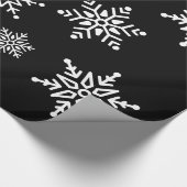 Midnight Clear - Snowflakes Cadeaupapier (Hoek)