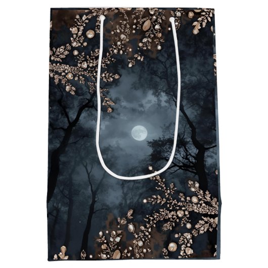 Midnight Crystal  Medium Cadeauzakje (Achterkant)