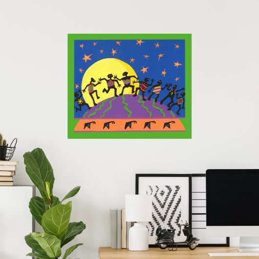 Midnight Dance Poster (Thuiskantoor)