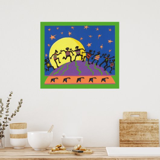 Midnight Dance Poster (Keuken)