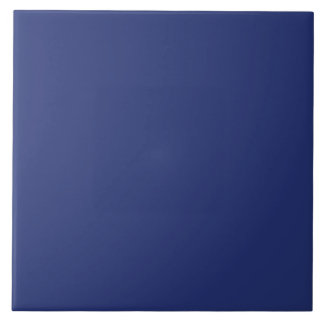 Midnight Dark Blue Personalized Navy Background Tegeltje