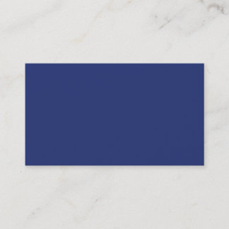 Midnight Dark Blue Personalized Navy Background Visitekaartje