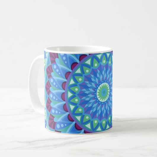 Midnight Dreams Mandala Mug (Devant gauche)