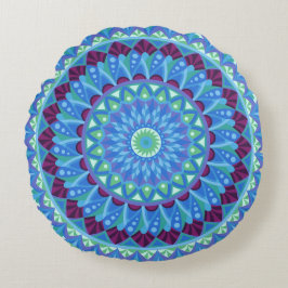 Midnight Dreams Mandala Rond Kussen
