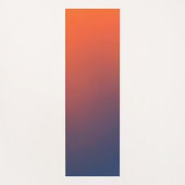 Midnight Ember Gradient Yogamat (Voorkant)