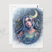 Midnight Enchantress Briefkaart (Voorkant / Achterkant)