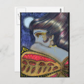 Midnight Fairy Briefkaart (Voorkant / Achterkant)