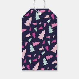 Midnight Festive Forest Gift Label Cadeaulabel